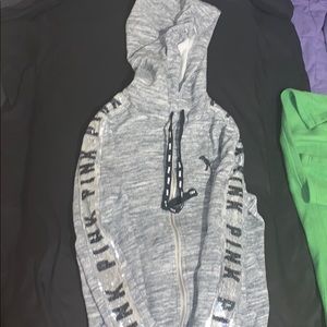 VS pink hoodie
